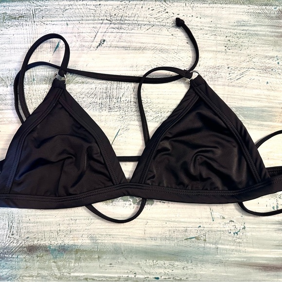 FJ Swim Black Bikini Top - Picture 2 of 8